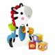 thumbnail image 1 of Juguete Apilable para bebés Fisher-Price Cebra Bloques de Actividades, 1 of 12