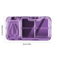 thumbnail image 3 of Kraoden Portable Travel Vitamin Organizer, 4 Compartment Pill Case with Large Capacity and Unique Shape, Easy to Carry, Sealed for Dryness, Suitable for Outdoor Use, 3 of 8