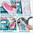 thumbnail image 4 of Halloween Decorations Easter Eggs Bath Mat Washable Rug Bathroom Mat Doormat Carpet Non Slip Absorbent Soft Tufted Rug For Bathroom Bedroom Living Room Spring Bathroom Decor Easter Decoration, 4 of 6