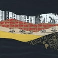 thumbnail image 3 of Rau, Lorelle 12x12 Black Modern Framed Museum Art Print Titled - Mountain Series #70, 3 of 5