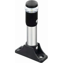 Pactrade Marine Navigation Lights for Boats LED - 4.5 Inch All-Round Stern Light (Fixed Base, Surface Mount) for Night Boating - 52-Lumen Pontoon, Kayak, Jon Boat Accessories (DC10-30V)