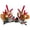 Red1, variant on DFEK Festive Sparkling Deer Hair Headband Cute Cartoon Reindeer Accessory For Holiday Girls Teens Fashion Red4 One Size