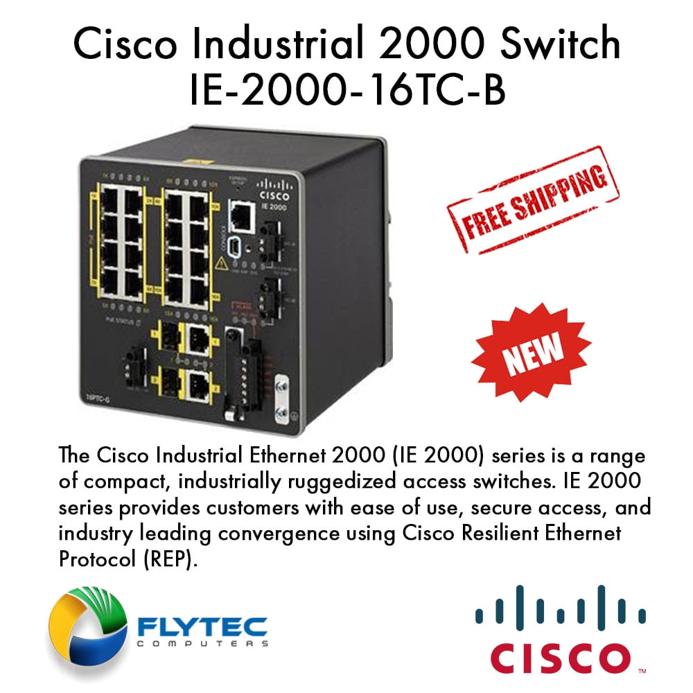Cisco Industrial Ethernet 2000 Series - switch - 20 ports - managed