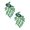 Green 2Packs, variant on Vintage Green Peacock Corsage Alloy Diamond Animal Pin Party Jewelry, 11.5x7.1 cm, Green 1Pack