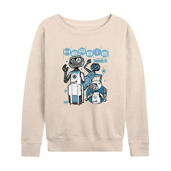 Marvel - Fantastic 4 Herbie - Women's French Terry Long Sleeve Shirt