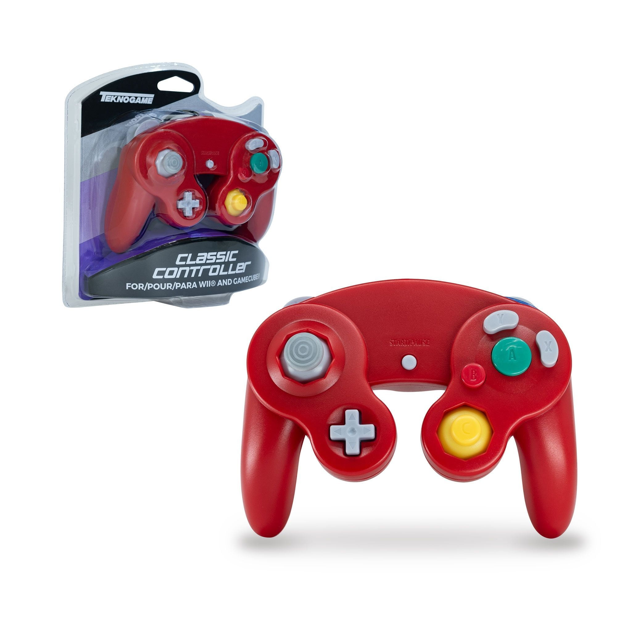 red gamecube controller