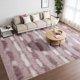 thumbnail image 3 of Alfombra Merelax, 152 x 244 cm, rayas mullidas, violeta claro y blanco, 3 of 9