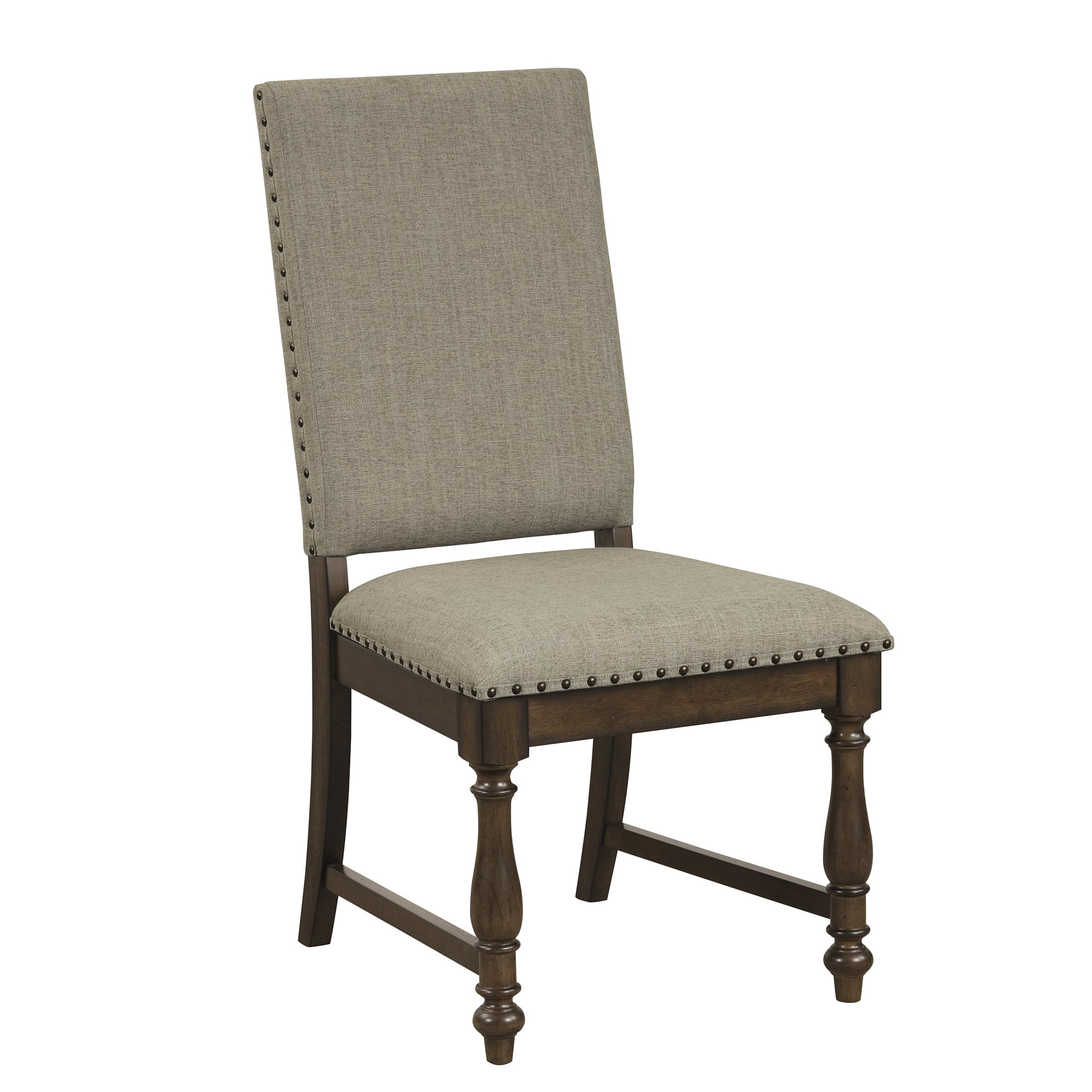 OakvillePark Hazard Dining Side Chair (Set of 2), Brown