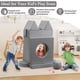 thumbnail image 5 of 12 - piece modular foam play couch para para niños: convertible, sectional, ideal para para imaginative play, lounging, y reading in bedrooms o playrooms, 5 of 6