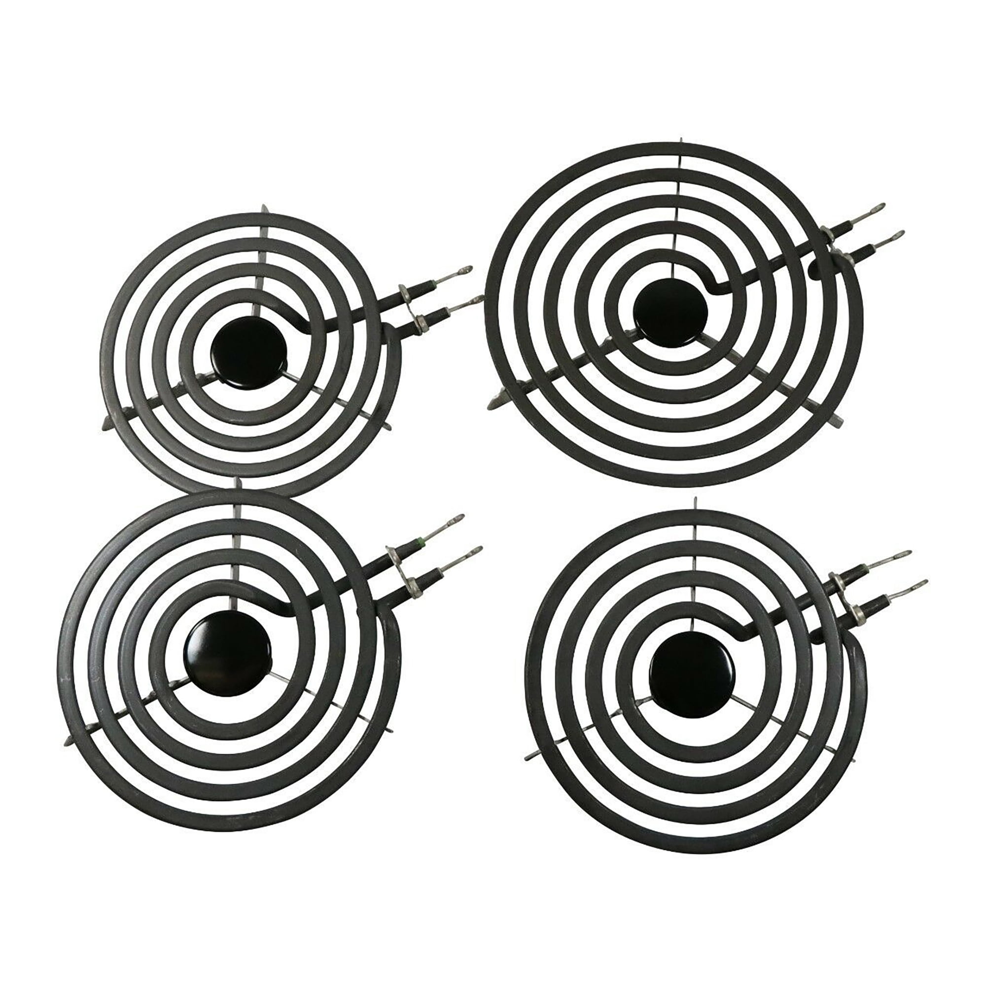 Kitchen Basics 101: 4 Piece Set MP31YA Electric Range Burner Surface Element (3) MP15YA 6", (1) MP21YA5 8" for Whirlpool KitchenAid Maytag 540331014,484783, TS5W8221,Y04000033