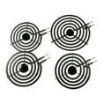 thumbnail image 3 of Kitchen Basics 101: 4 Piece Set MP31YA Electric Range Burner Surface Element (3) MP15YA 6", (1) MP21YA5 8" for Whirlpool KitchenAid Maytag 540331014,484783, TS5W8221,Y04000033, 3 of 10
