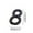 9#, variant on Aodebiao Creative Alloy Wrought Iron Floating House Numbers Modern House Address Number,Anti-Rust House Numbers Decorative Address Sign for Door Garden Mailbox with Nail Kit,Coated Black