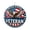 MulticolorD, variant on Independence Day Wooden American Flag Star Patriotic Hanging Decoration For Porch Outdoor Wall Decor 7.87 Inch Round