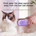 thumbnail image 3 of Pet spray massage comb one-click spray cat dog hair remover to remove floating hair massage bathing combing supplies, 3 of 5