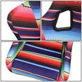thumbnail image 4 of NRG Innovations FRP-302-MEXICALI Serape Vegan Micro Prisma Fixed Back Bucket Racing Seat, 4 of 8
