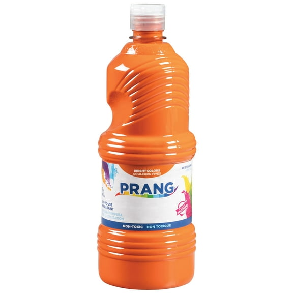 Prang Ready-to-Use Tempera Paint, 32 oz., Orange