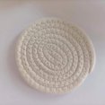 thumbnail image 3 of CSChome Modern Cotton Coasters Modern Cotton Coasters Handwoven Heat-Resistant Kitchen Mats Table Protection Hot Plate Mats for Cooking Baking Kitchen Counter Handwoven Coasters, 3 of 5