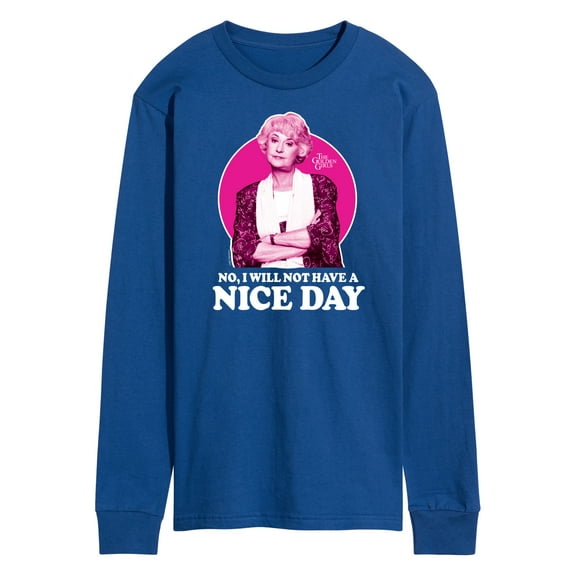 Golden Girls - Crying Is For Plain Women - Men's Long Sleeve T-Shirt