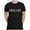 Black, variant on Women's And Men'S British Vintage T-Shirt Loose Fit Crew Neck Lightweight Short Sleeve T-Shirt England Letter Print Casual Street Tee