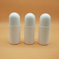 thumbnail image 5 of 48 pcs  50ML Plastic Roller Bottles for Essential Oils Empty Refillable Roll on Bottles Reusable Leak-Proof DIY Deodorant Containers with Plastic Roller Ball(White), 5 of 6