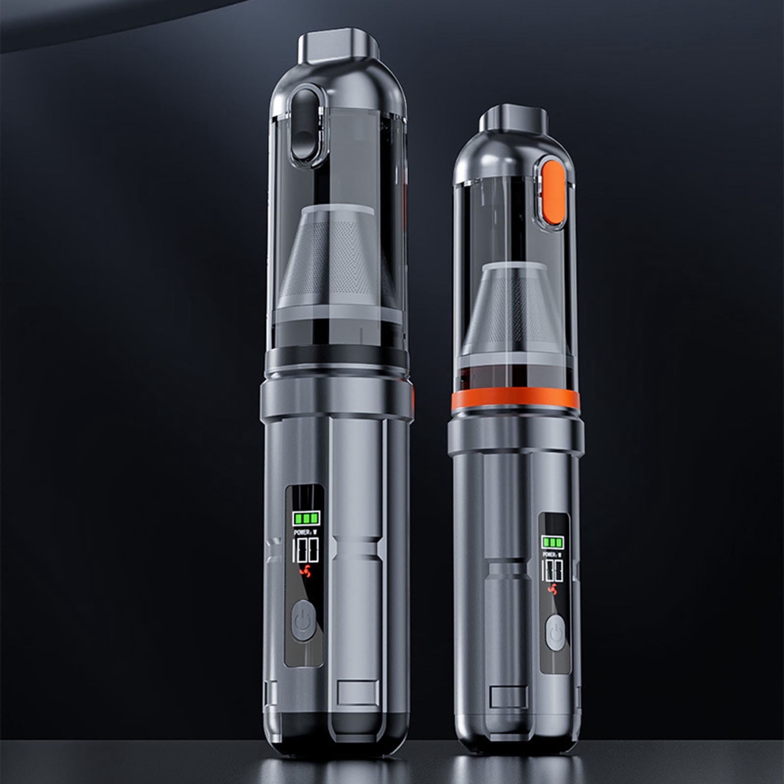 Auto Interior Vacuum Air Blower Compressed Air Duster Keyboard Cleaner for Car Interior Handheld Cordless Cleaners