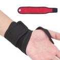 thumbnail image 4 of Wrist Strap Wrap Support Brace, Practical To Use Comfortable To Wear Convenient To Use Breathable Wrist Support Strap  For Friends For Football For Table Tennis Full Black,Black, 4 of 8