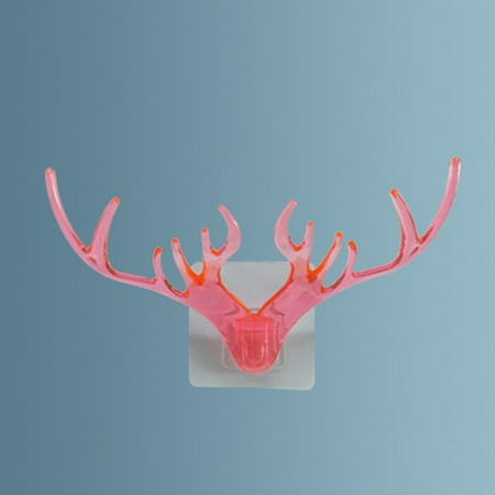 

Animal Deer Head Stags Hook Wall Hanger Rack Holder Resin Home Decor Gift