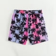 thumbnail image 7 of Bovxnpu Boys Swim Trunks Athletic Beach Shorts Boys Waterproof Beach Shorts Quickly Dry Surfing Vacation Swim Trunks, 7 of 7