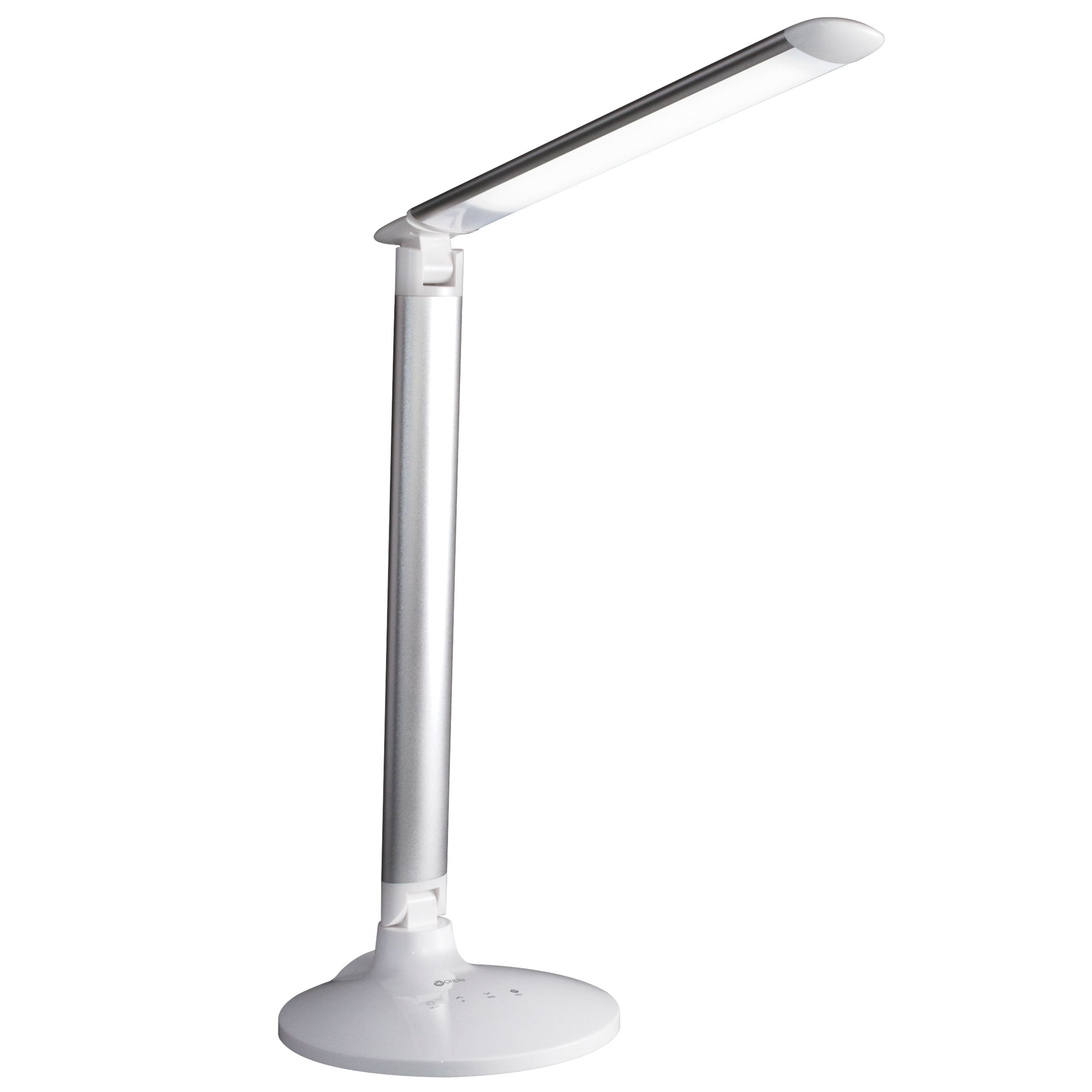 Medicin tricky Tilbagebetale OttLite Command LED Desk Lamp with Voice Assist - White, Google Home and  Amazon Alexa Compatible, USB Charging Port - Walmart.com