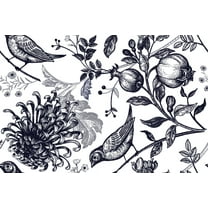 MuralsPrint Japanese Chrysanthemum Flower Remoavble Wallpaper - 24'' inch x 10'ft