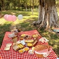 thumbnail image 3 of Cesta de mimbre hecha a mano Cesta de mimbre para picnic y acampada Cesta de almacenamiento de compras y asa Cesta de mimbre de madera para picnic, 3 of 8