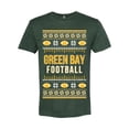thumbnail image 2 of Wild Bobby City of Green Bay GB American Football Fantasy Fan Sports Men Premium Tri Blend T-Shirt, Forest Green, Large, 2 of 6