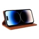 thumbnail image 5 of Funda para iPhone 15 Pro Estuche de Cuero PU Tipo Cartera con Ranuras para Tarjetas y Cierre Magnético, 5 of 5