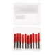 thumbnail image 2 of 10 Piezas 3.175mm Brocas de material acero De Tungsteno CNC Router Tool 0.1mm Grado 30 gris plateado, 2 of 9