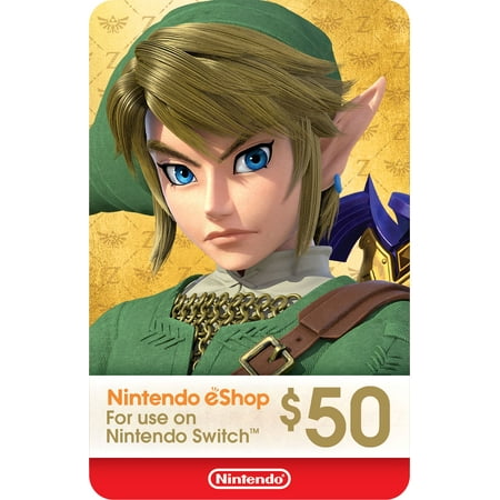 Nintendo eShop $50 Gift Card - Nintendo Switch [Digital]