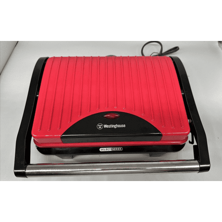 

Westinghouse Red Enamel Indoor Sandwich Grill