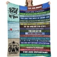 thumbnail image 1 of LHSHID Graduation Gifts Graduation Blanket Graduation Gifts for Her and Him Graduation Memorial Gifts Throw Blankets 50x60in, 1 of 6