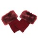 thumbnail image 5 of Funda para botas de lana tejida, cálida, con vuelta, para calcetines de piel sintética, para cubrir los pies de pierna corta, 5 of 5