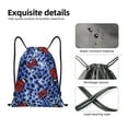 thumbnail image 6 of Kdxio Abstract Colorful Butterflies Print Drawstring Backpack Bag,Waterproof Draw String Back Sack, Gym Drawstring Bags Swim Bag For Unisex, 6 of 9