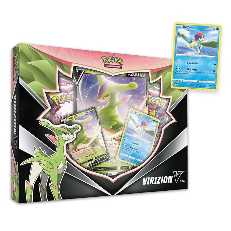 Pokemon Trading Cards: Virizion V Box - Walmart.com