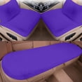 thumbnail image 3 of HOARBOEG 5 Sets Car Front Seat Cushion Soft Warm Faux Rabbit Winter Auto Seat Cover Plush Vehicle Seat Protector Pad With Non-Slip Backing Car Accessories, 3 of 5