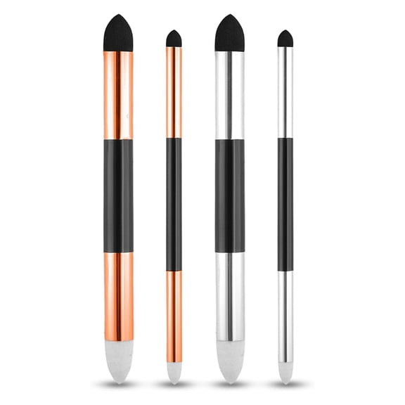 4pcs Artist Blending Sponge Pen, 2 Sizes Double-Headed Blending Pen Sketch Rubbing Sponge Pastel Blending Stump Pencil