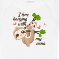 thumbnail image 4 of Inktastic Hanging with My Nana Boys or Girls Baby Bodysuit, 4 of 5