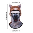 thumbnail image 3 of Wzzjkit Summer Sunscreen Outdoor Face Mask Pattern Face Gini Headmask, 3 of 5