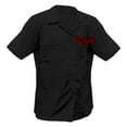 thumbnail image 2 of Lethal Threat Build Your Beast Shop Mens Button Up Short Sleeve Shirt Black XL, 2 of 2