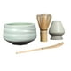 thumbnail image 2 of Juego de Matcha Japonés, Batidor de Bambú para Matcha, Tradicional, Cuenco de Matcha, Cerámica verde, 2 of 9