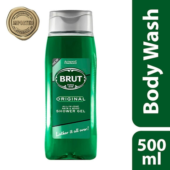 Brut Original All-In-One Hair & Body Shower Gel(500ml)