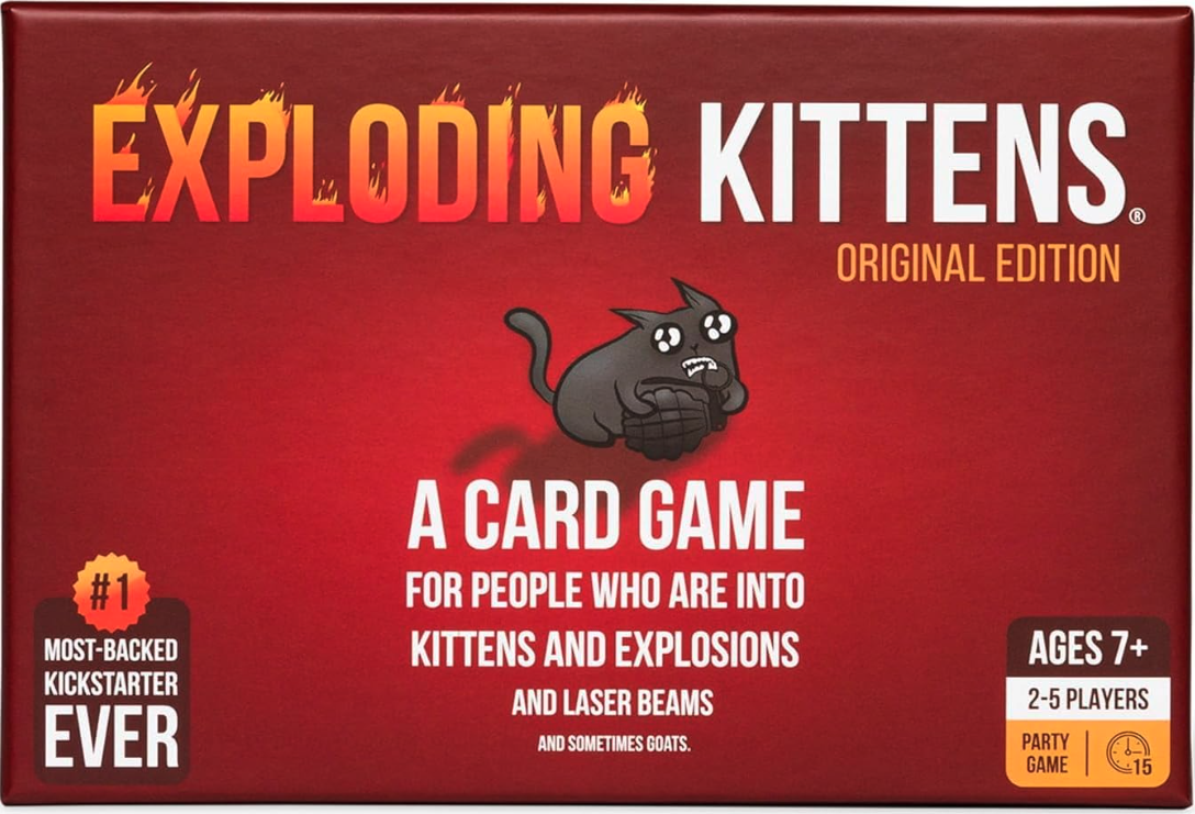 Exploding Kittens Original Edition Card Game photo 1