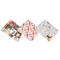 thumbnail image 2 of 3Pcs Wrapping Paper Set 51x75cm Handmade Unique Designs for Gift Checkered, 2 of 7