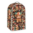 thumbnail image 2 of HELLHERO Oil Proof Blender Dust Cover with Cow and Red Floral & Multifunctional 15.94"H x 9.45"L x 7.28"W, 2 of 5